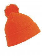 Oranje Muts Pom Pom Beanie RC028X